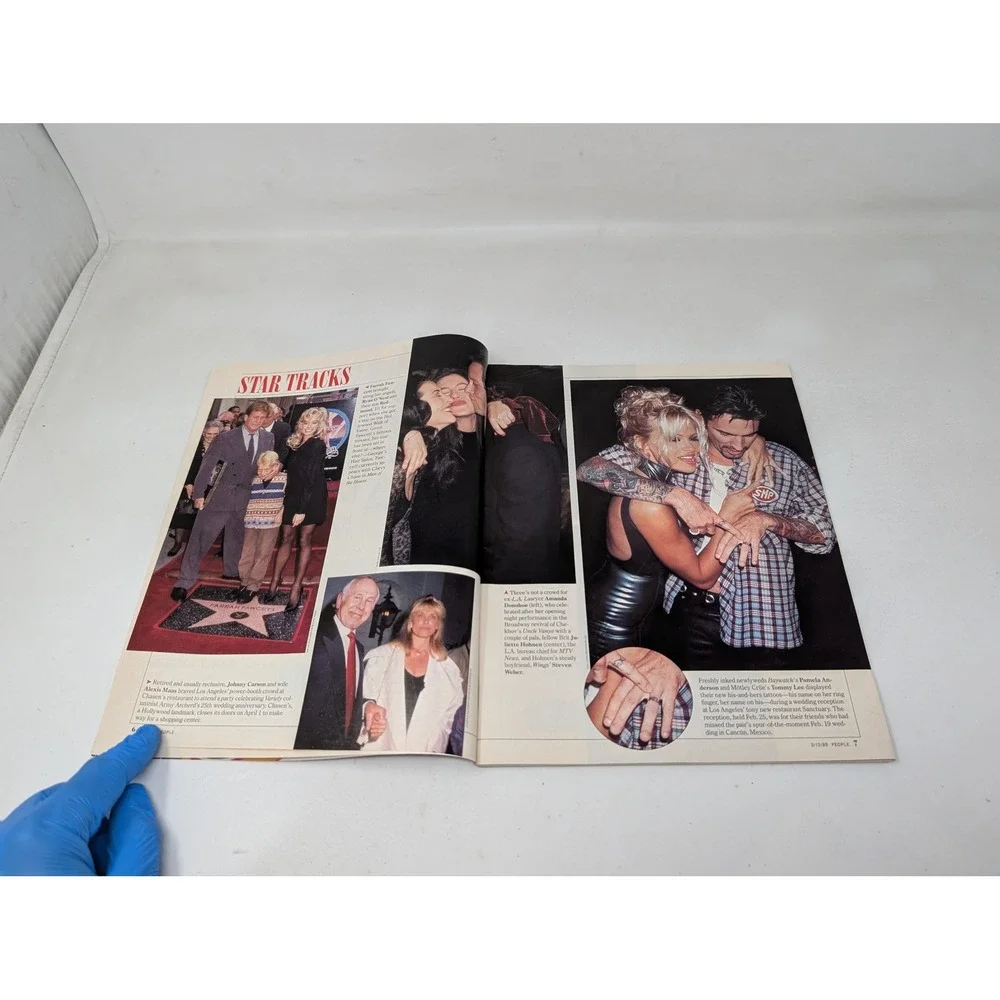 People March 13 1995 Jerry Seinfeld Pamela Anderson Tommy‎ Lee Susan Smith